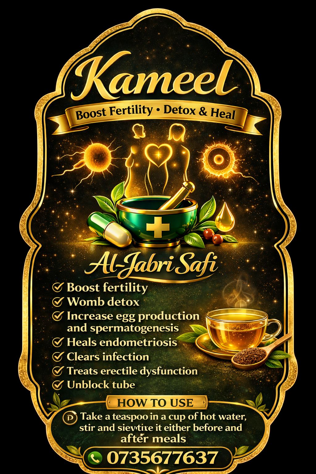 AL-Jabrisafi Herbal Face Oil